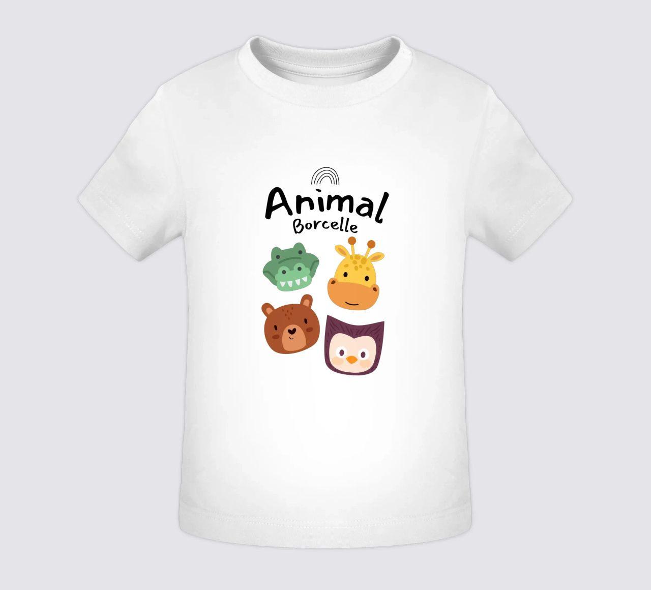 animale borcelle maglietta neonato da khoailang