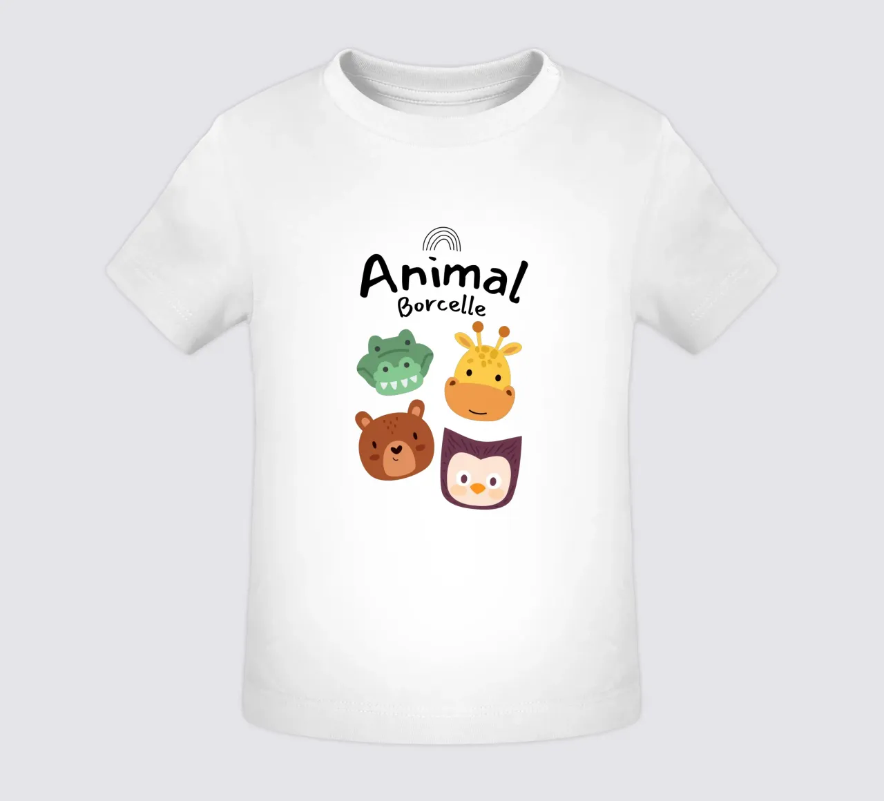 animale borcelle maglietta neonato da khoailang