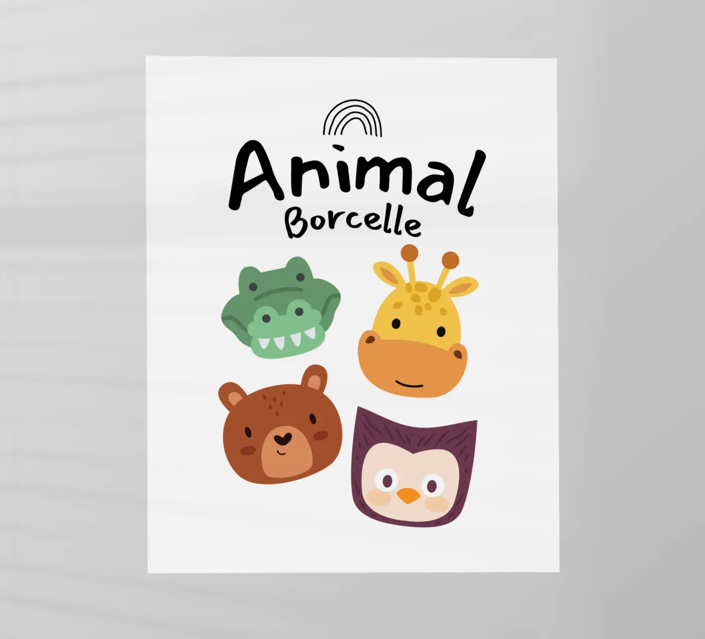 animal borcelle backlit folie van khoailang