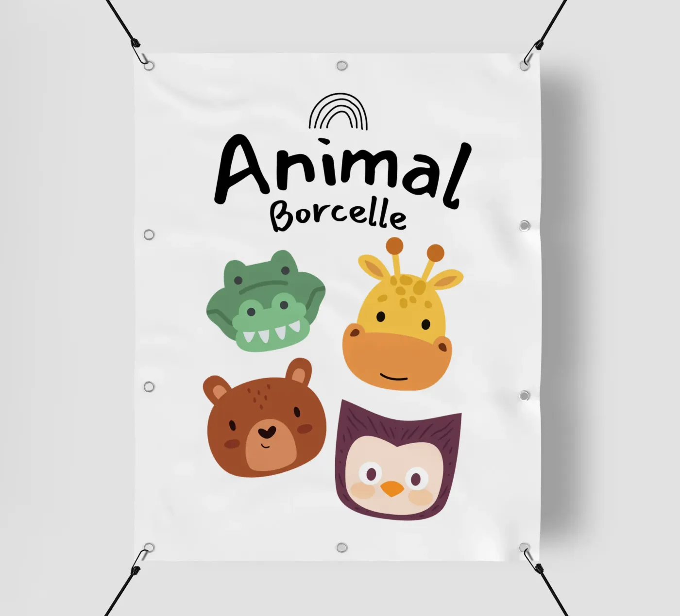 animale borcelle telo in pvc da khoailang