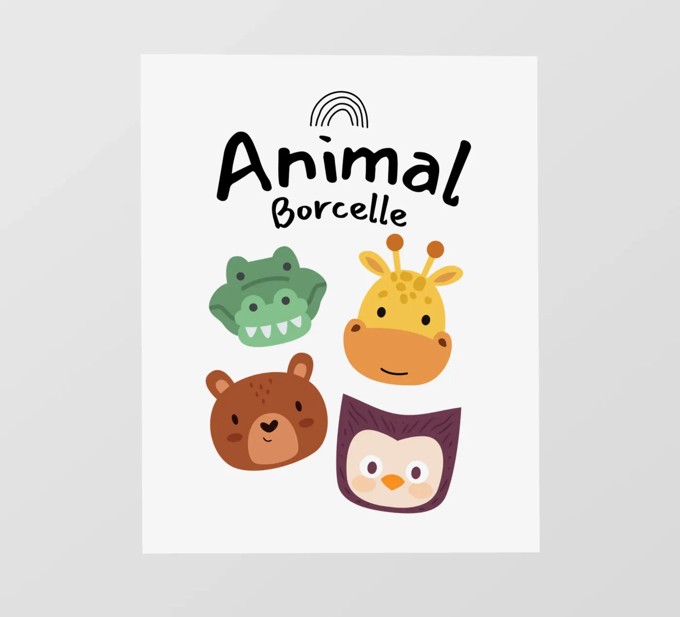 animale borcelle telo in pvc da khoailang
