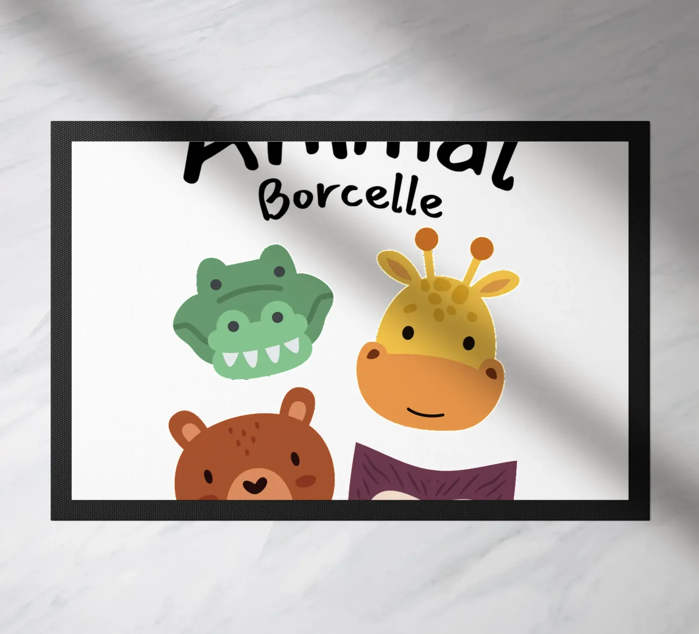 animal borcelle paillasson de khoailang