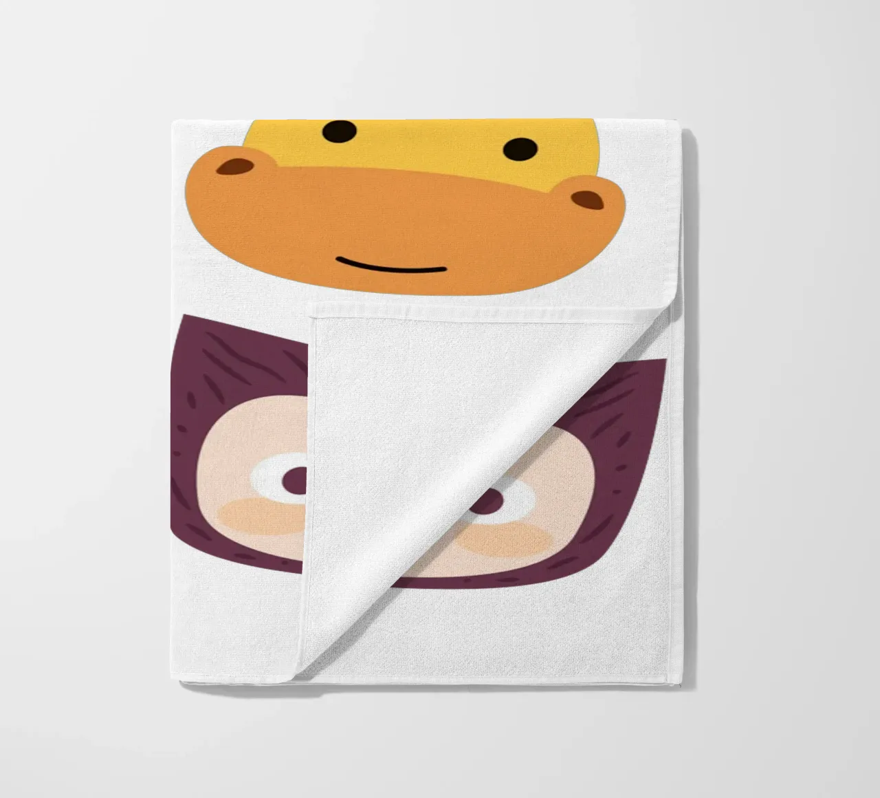 animal borcelle beach towel by khoailang