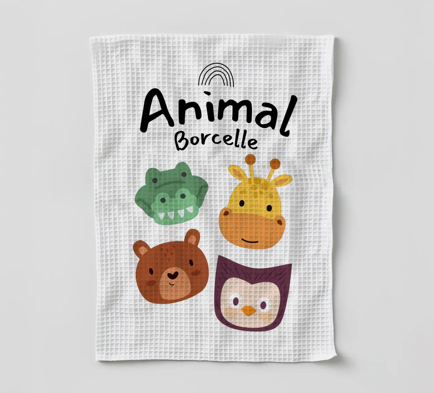 animal borcelle Geschirrtuch von khoailang