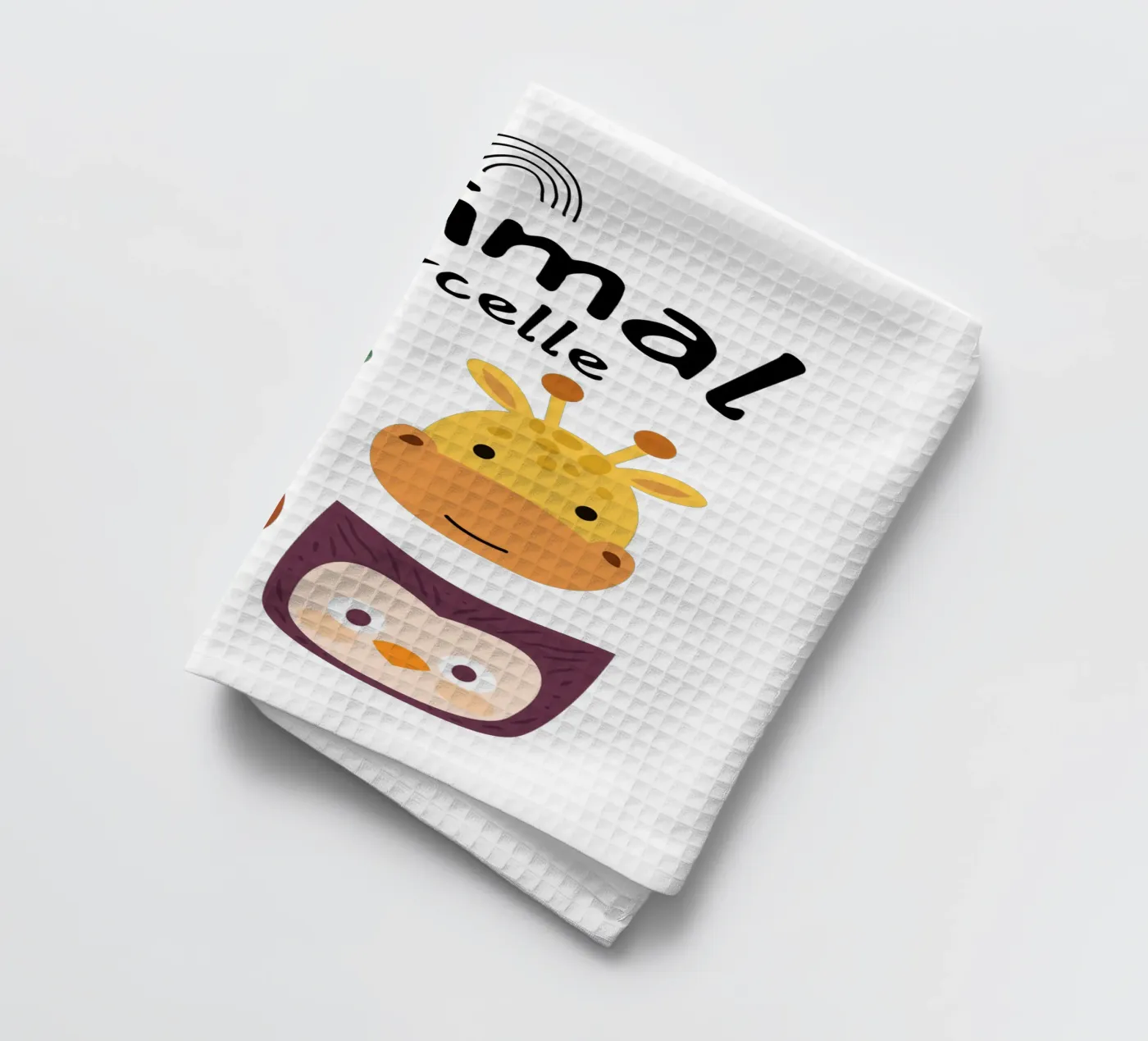 animal borcelle Geschirrtuch von khoailang