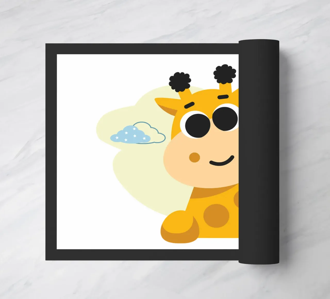 dierenkind deurmat van khoailang