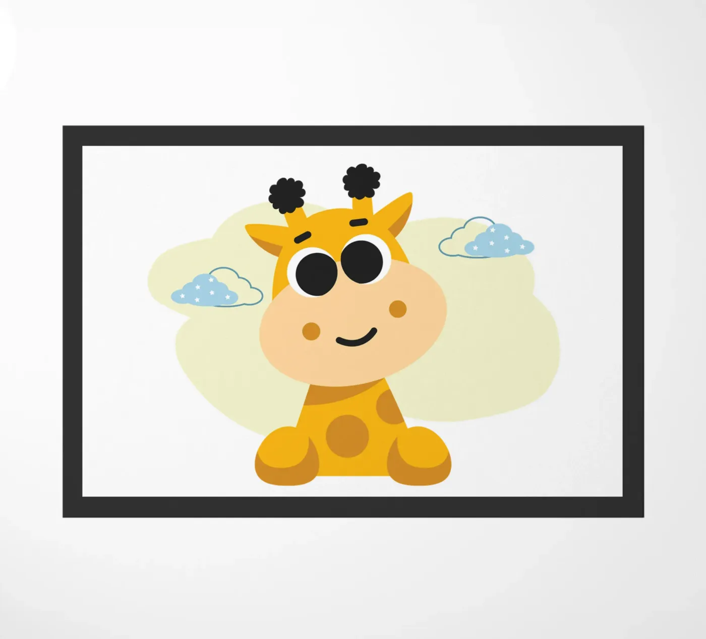 animal kid deurmat van khoailang