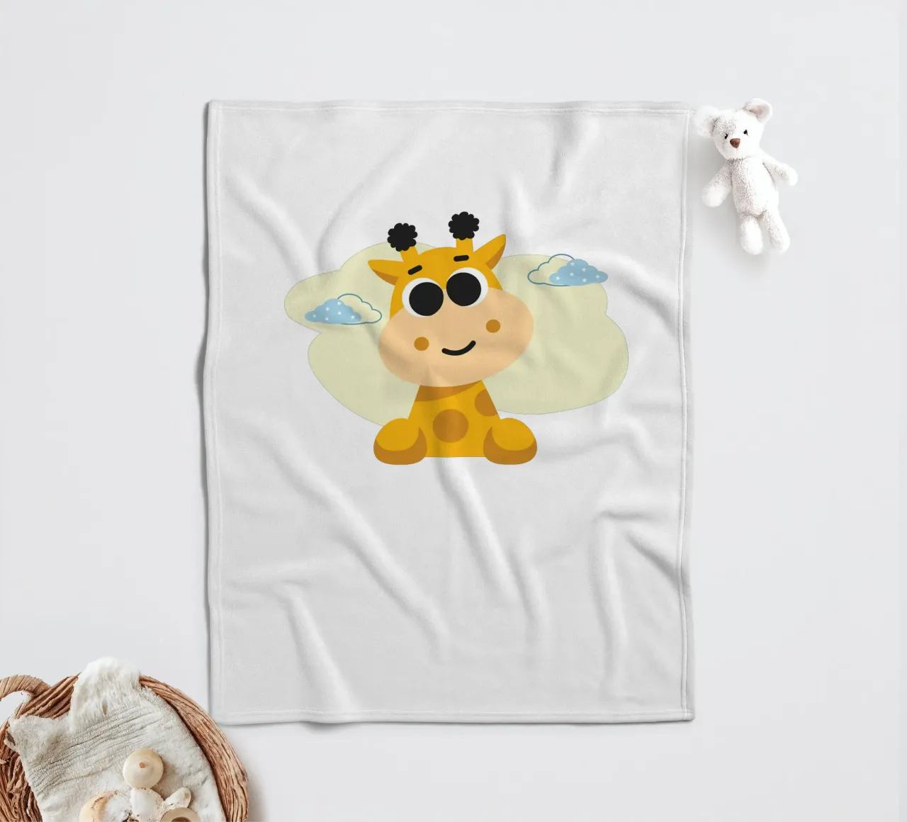 dierenkind fleecedeken van khoailang