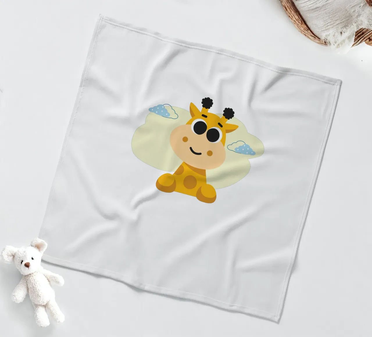 dierenkind fleecedeken van khoailang