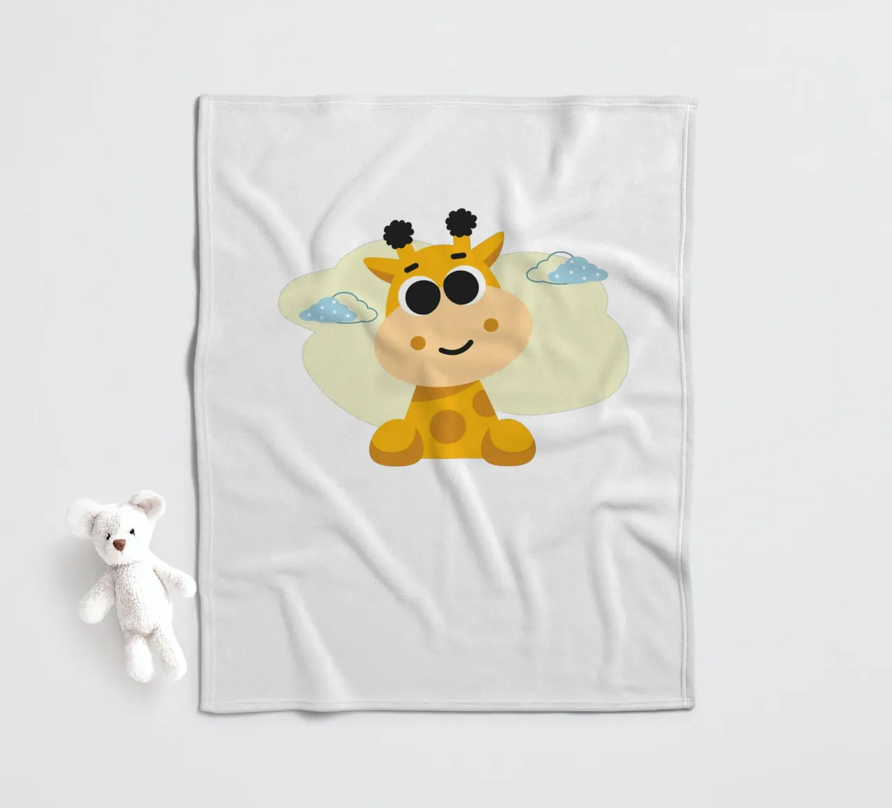 dierenkind fleecedeken van khoailang