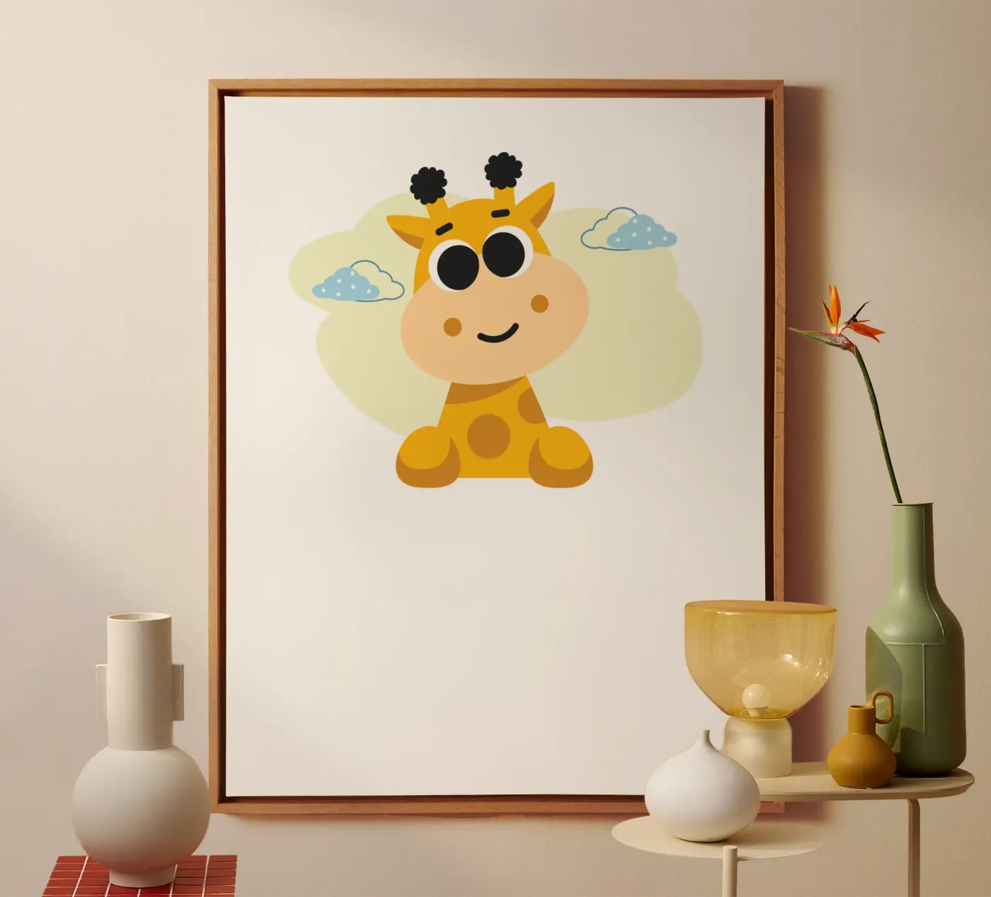 dierenkind canvas van khoailang