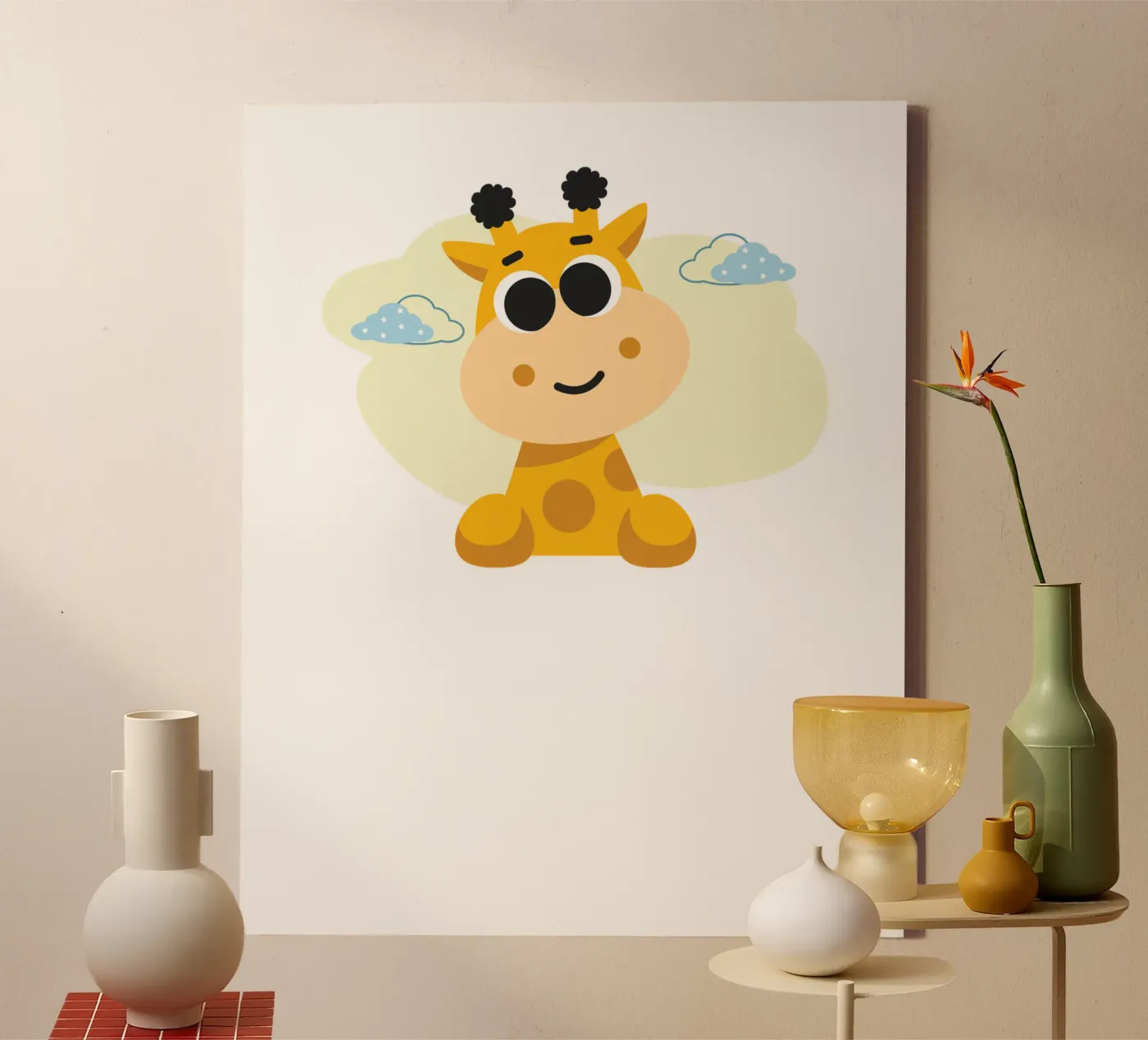dierenkind canvas van khoailang
