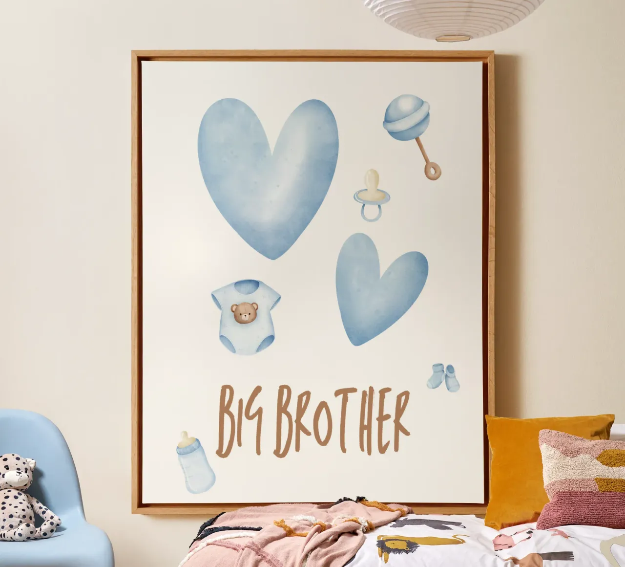 grote broer canvas met Baklijst van khoailang