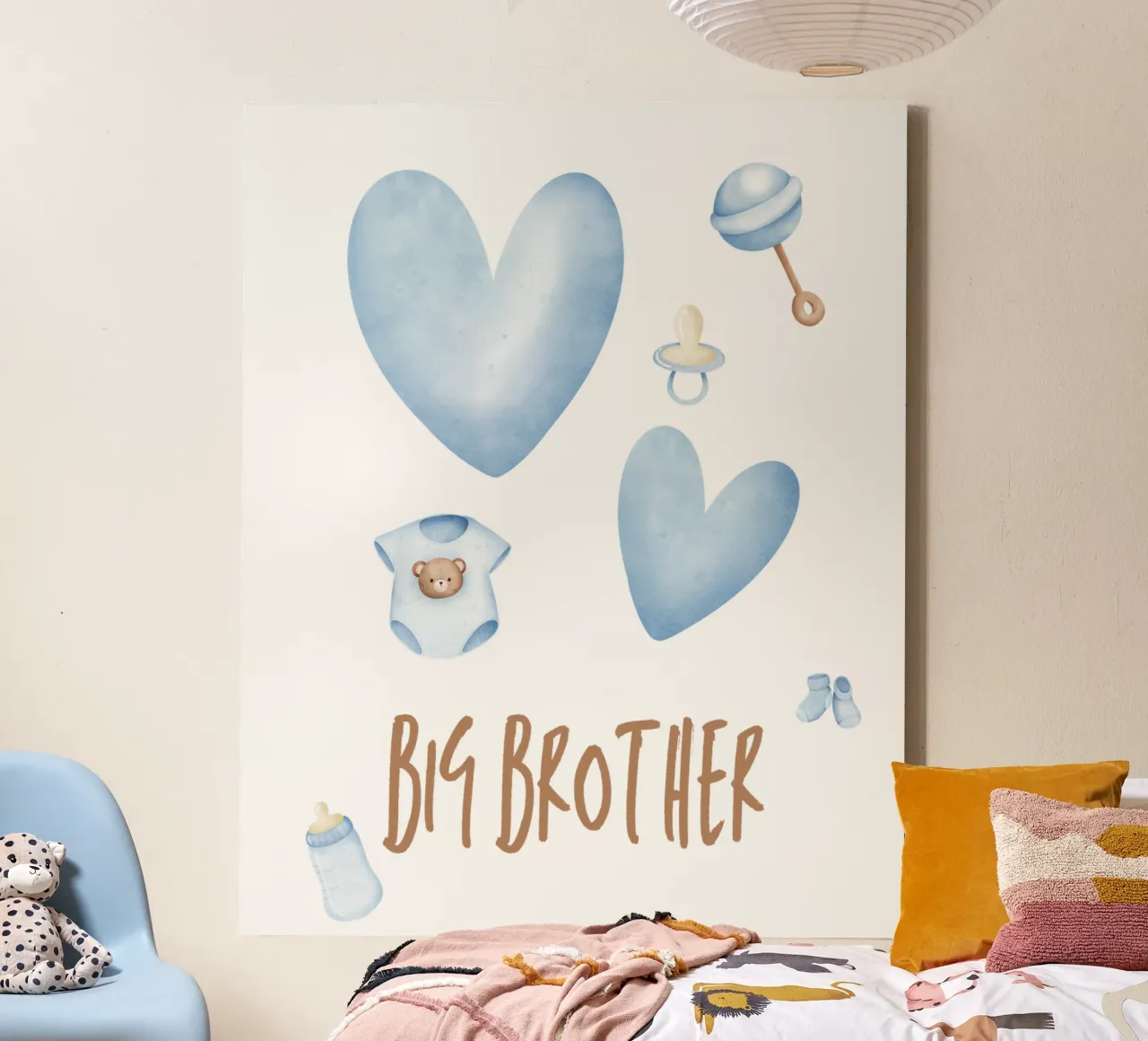 grote broer canvas met Baklijst van khoailang