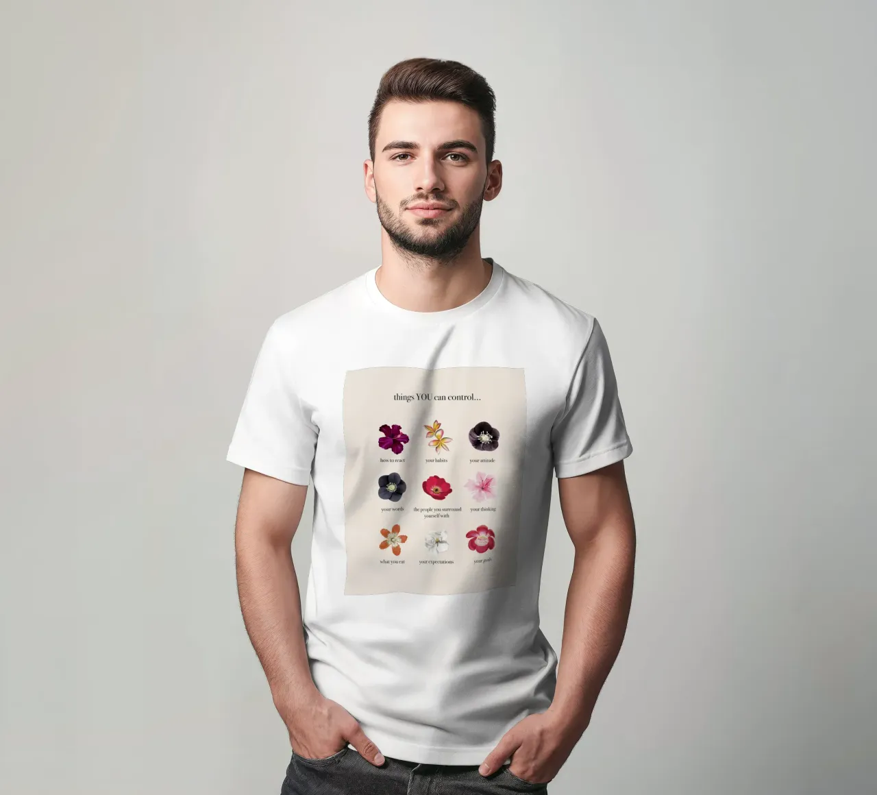 Things you CAN control t-shirt da anisillustration