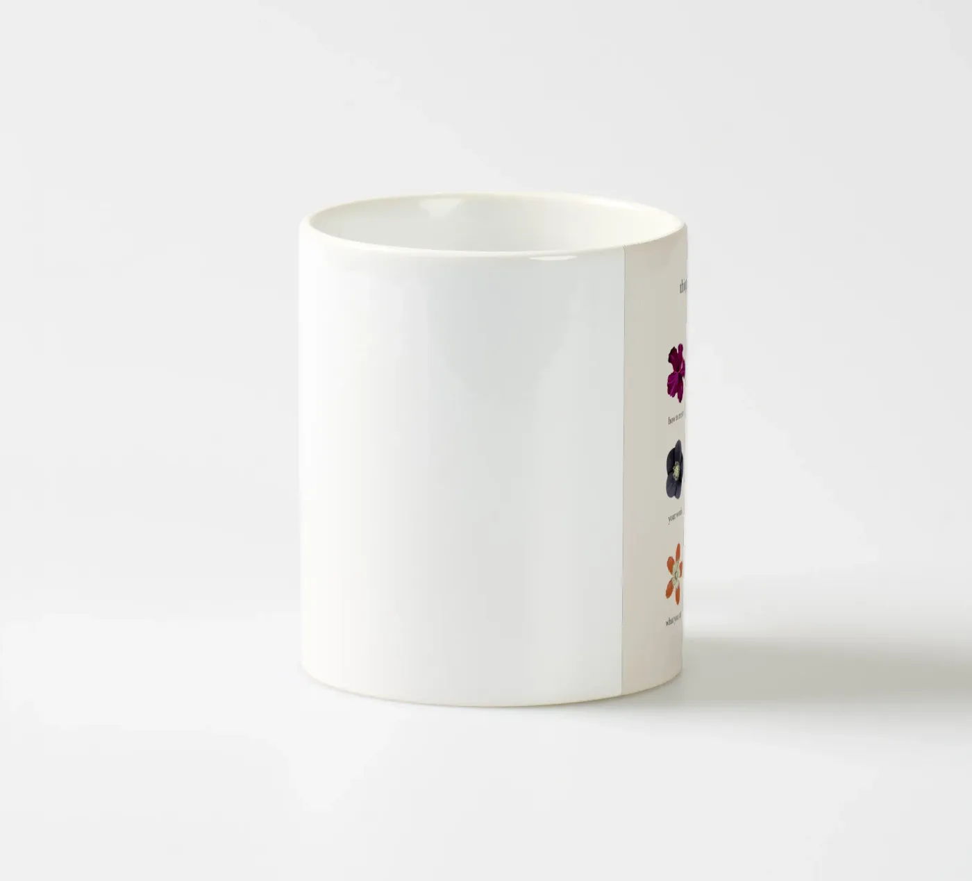Things you CAN control ceramic mug by anisillustration
