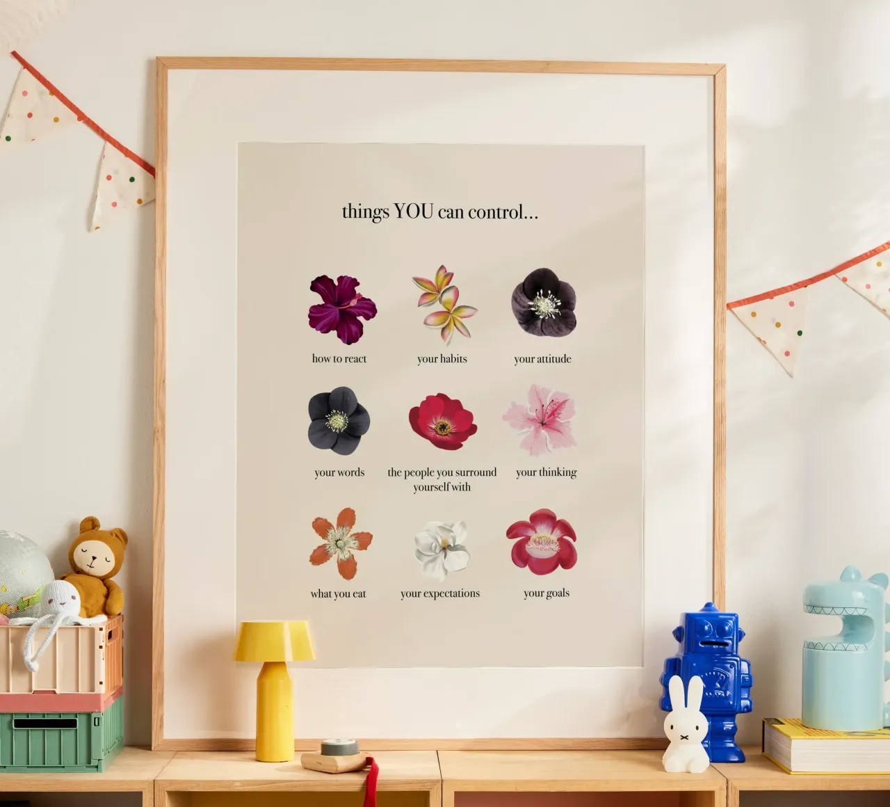 Things you CAN control poster da anisillustration