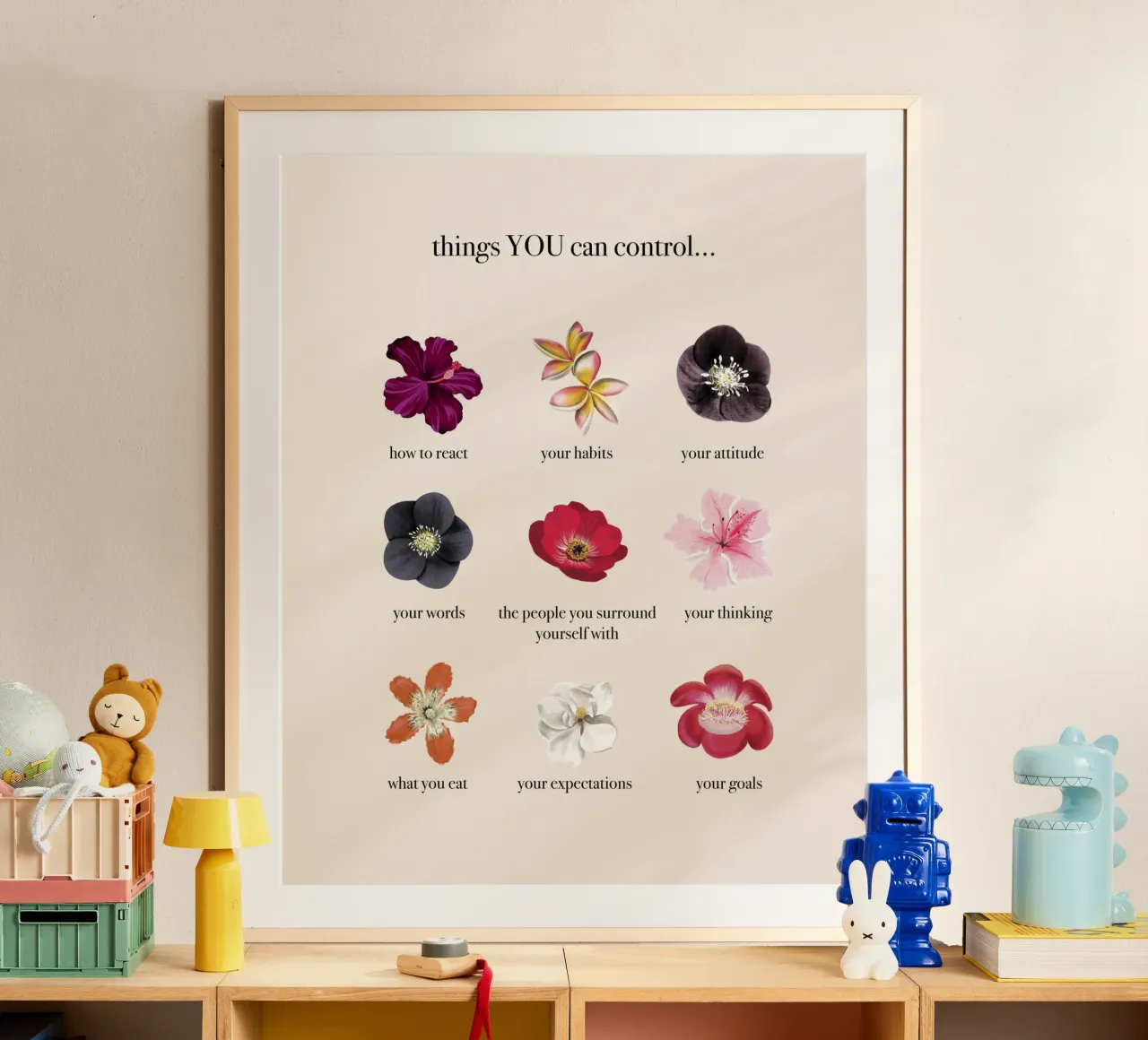 Things you CAN control poster da anisillustration