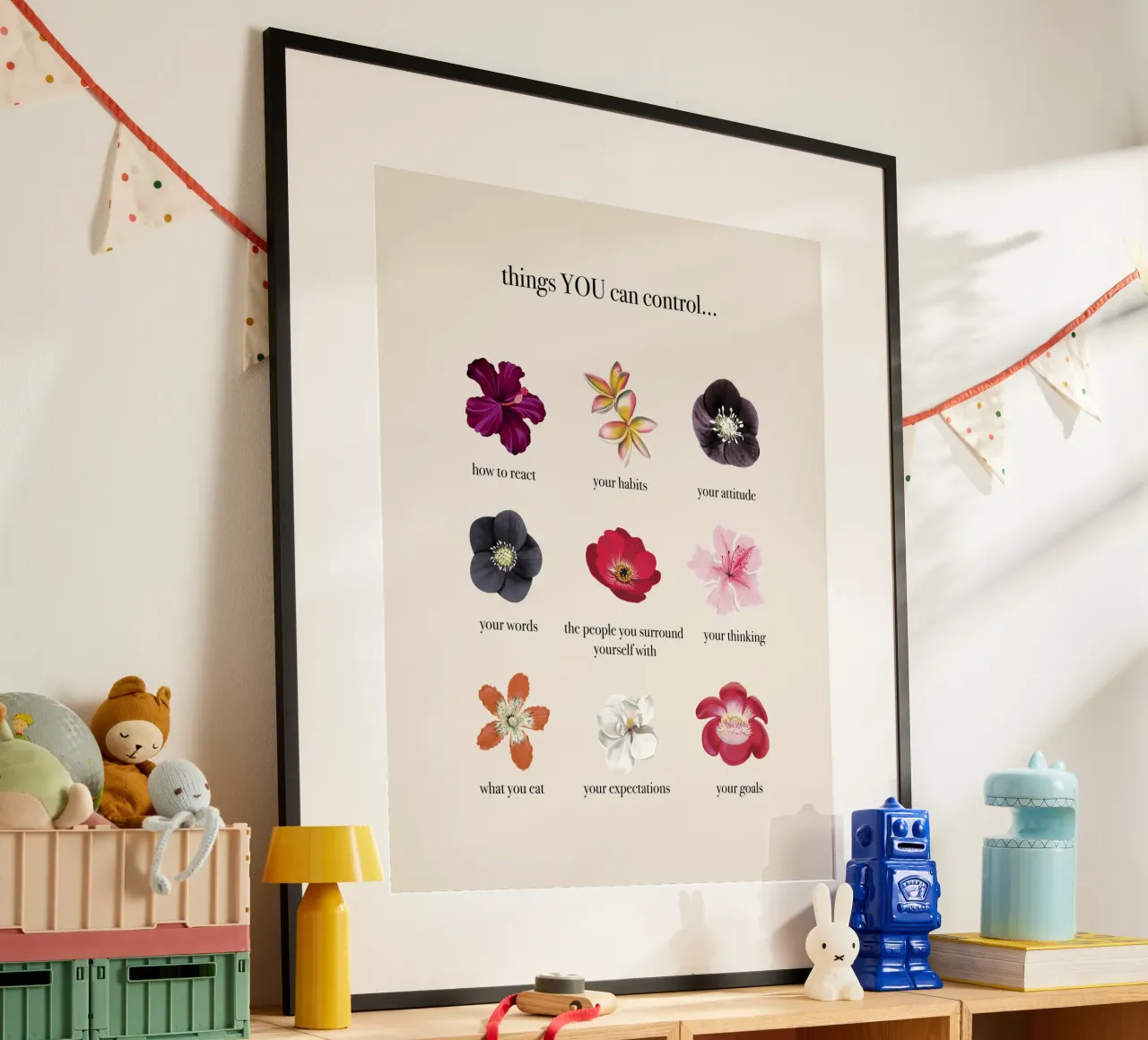 Things you CAN control poster da anisillustration