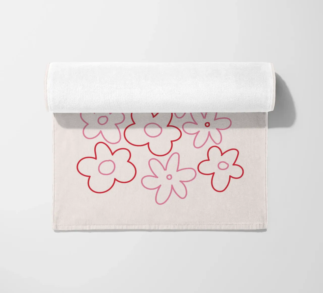 Fiore telo mare da KRUTH DESIGN