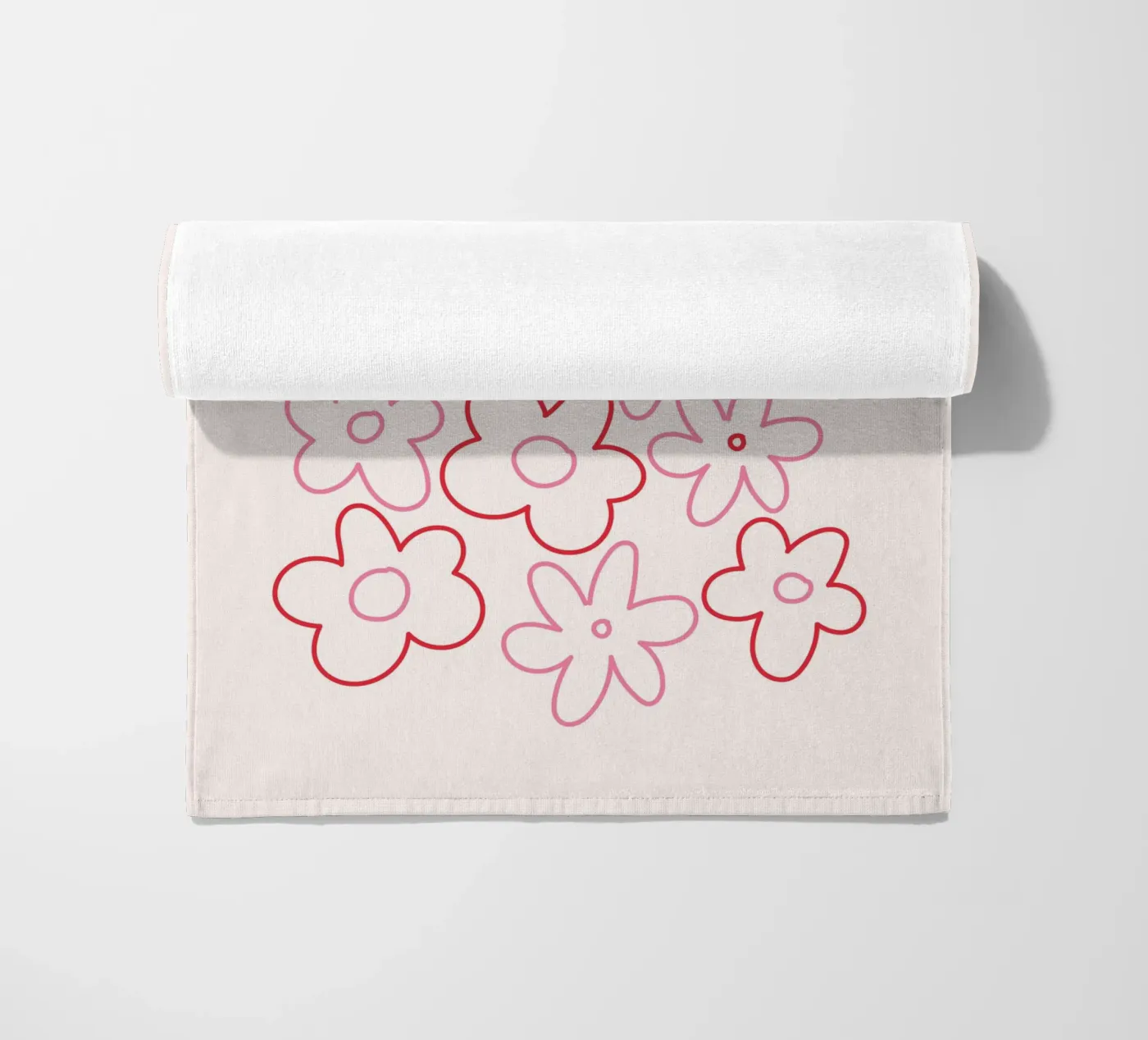 Fiore telo mare da KRUTH DESIGN