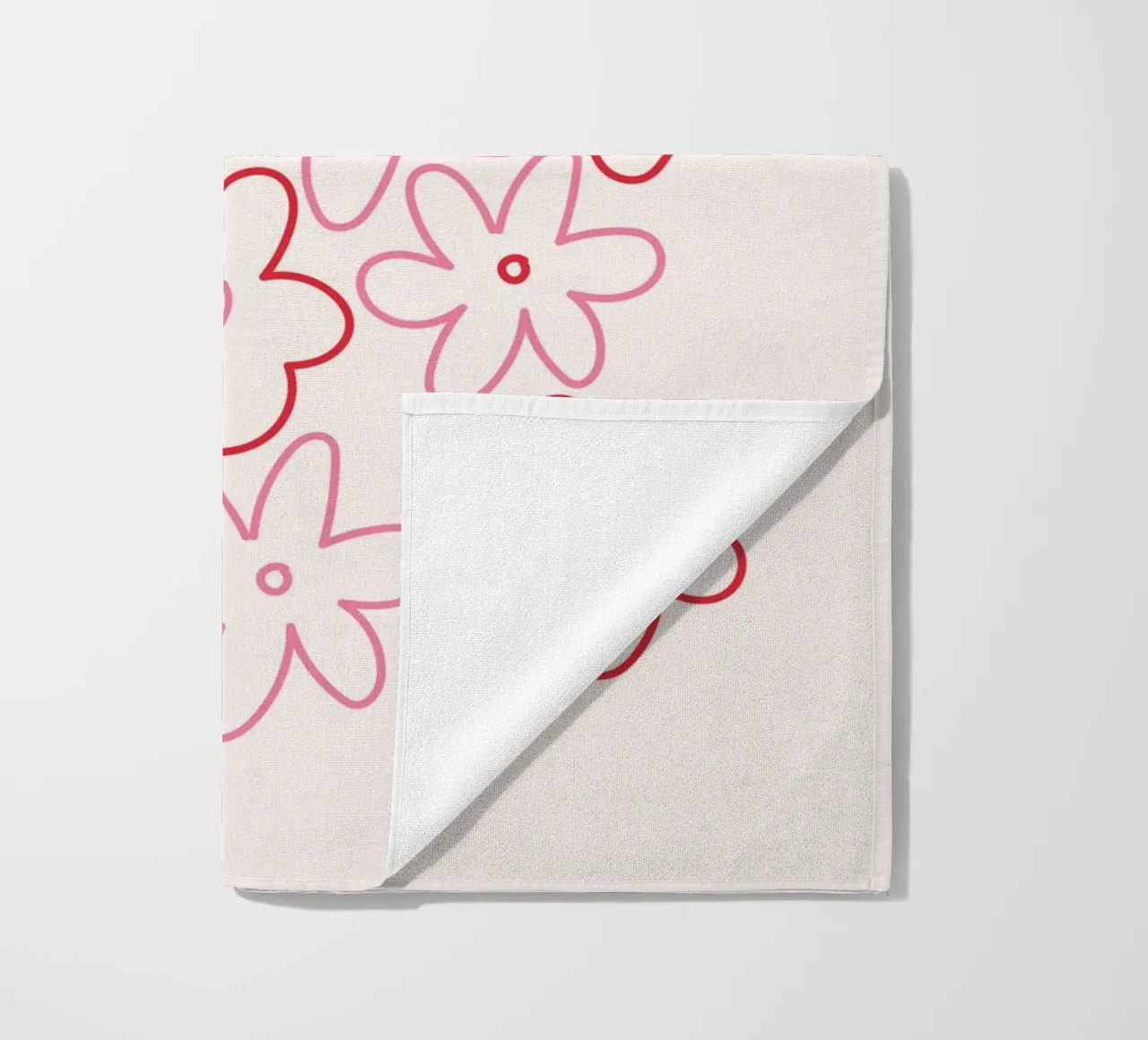 Fiore telo mare da KRUTH DESIGN