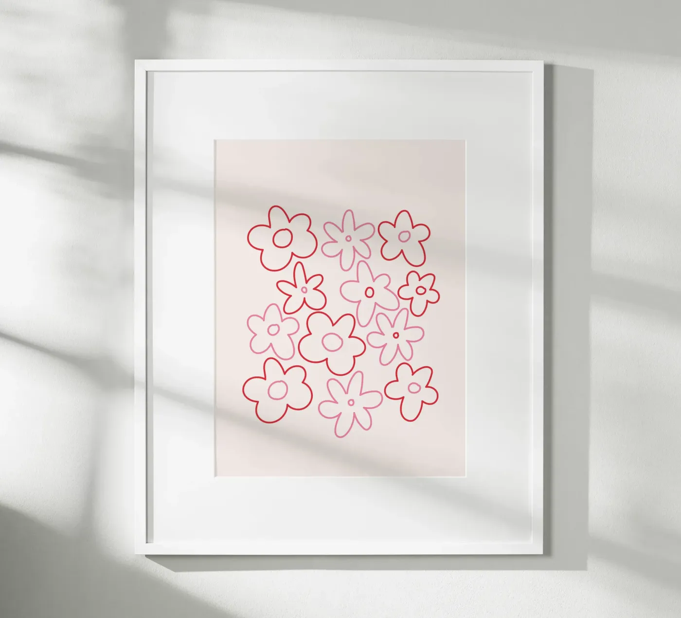 Bloem poster van KRUTH DESIGN