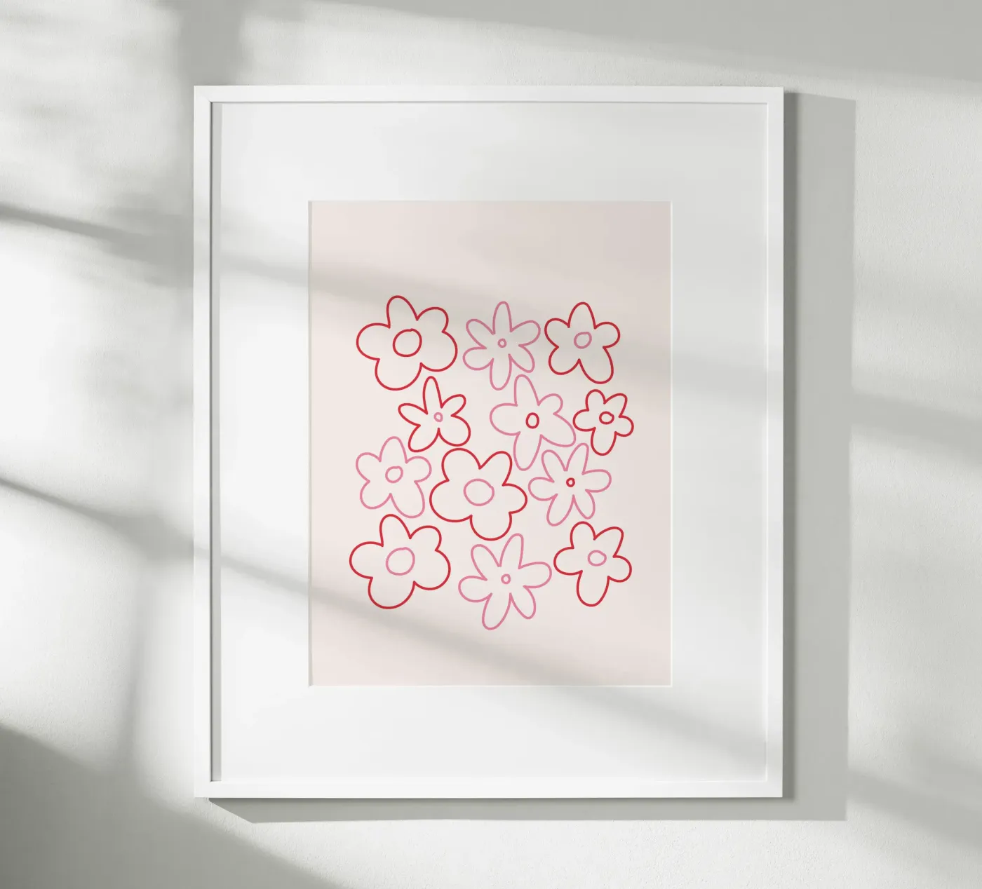 Bloem poster van KRUTH DESIGN
