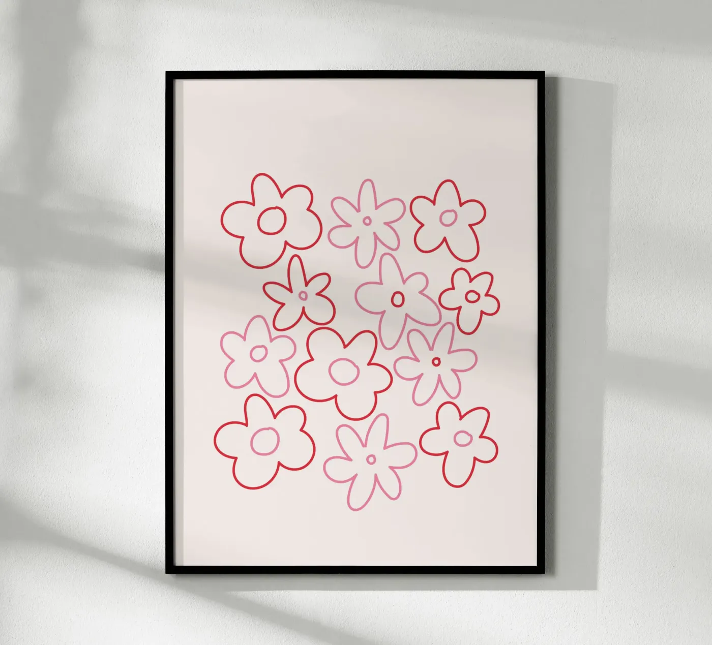 Bloem poster van KRUTH DESIGN