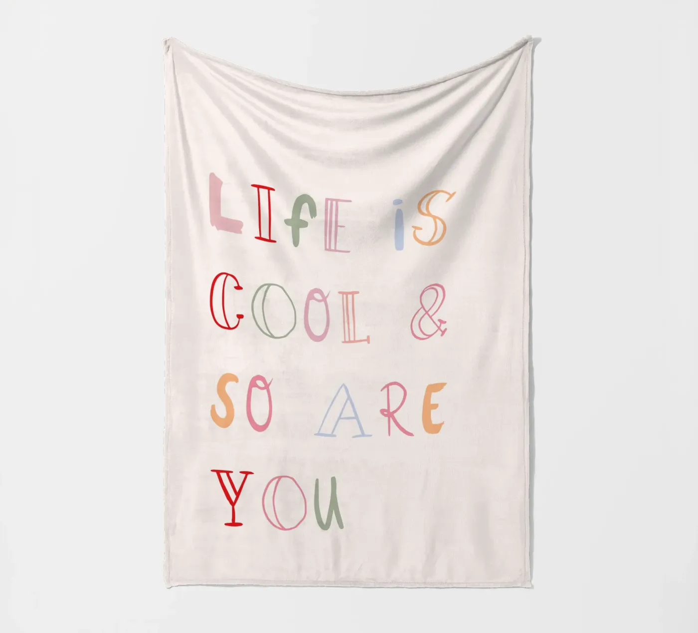 Cool Fleecedecke von KRUTH DESIGN