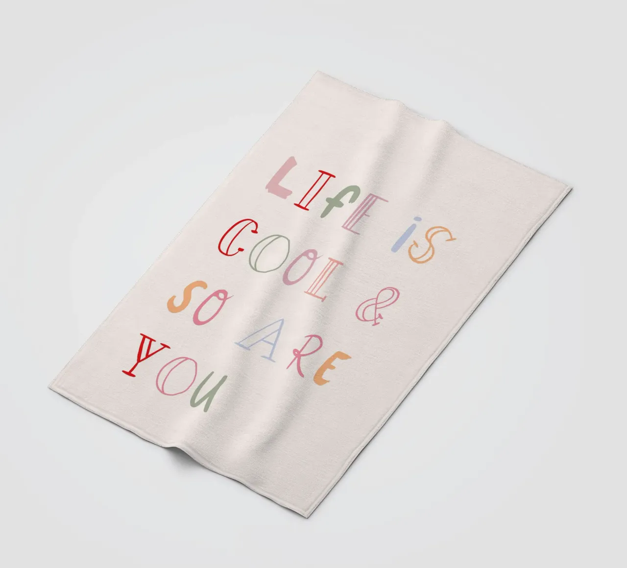 Cool coperta in pile da KRUTH DESIGN