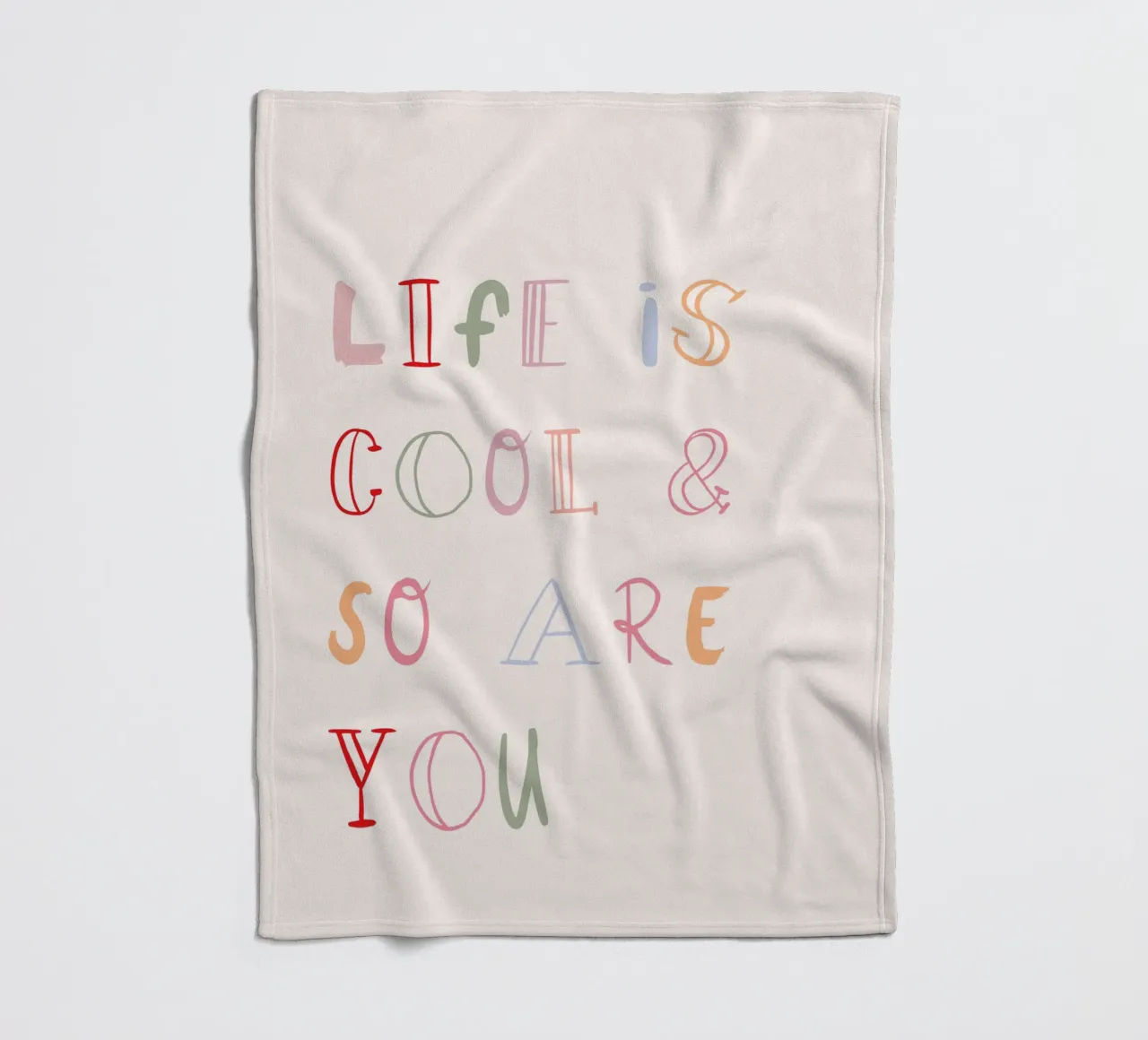 Cool coperta in pile da KRUTH DESIGN