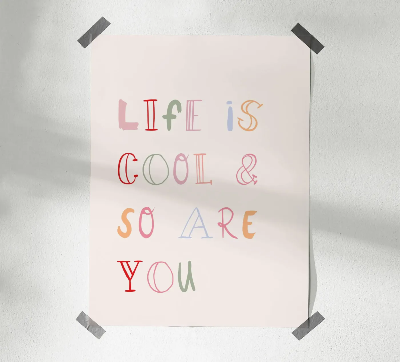 Cool Poster von KRUTH DESIGN