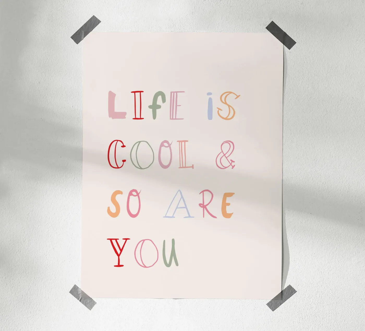 Cool poster da KRUTH DESIGN