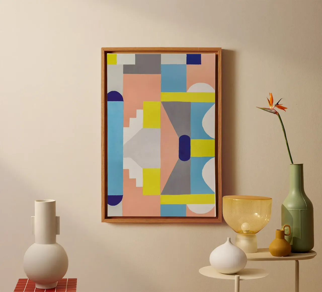 Kingdom II tela con Cornice a cassetta da Jilli Darling Art