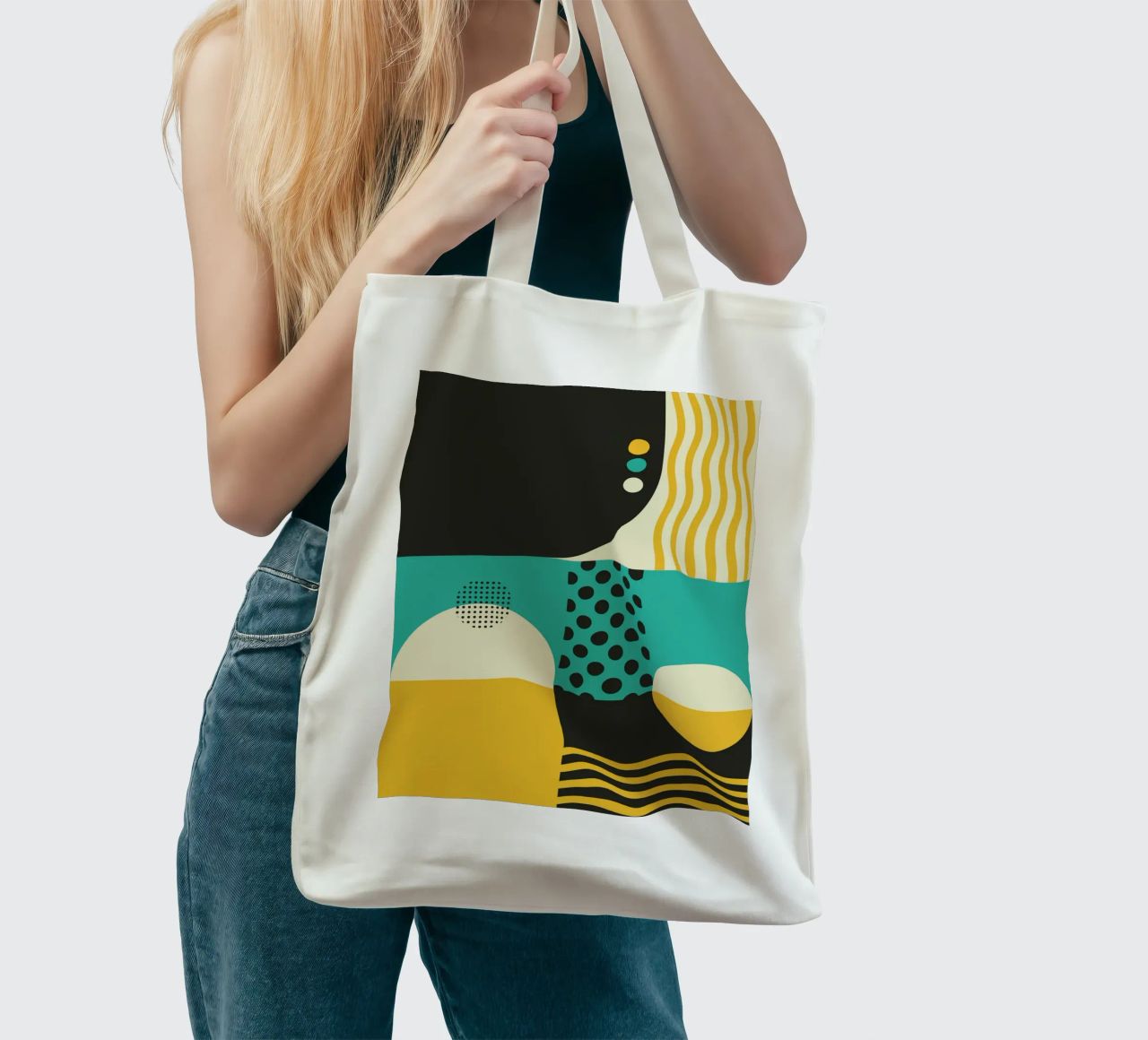 Modern Retro Pattern Series #3 tote bag de Stephan Kochs
