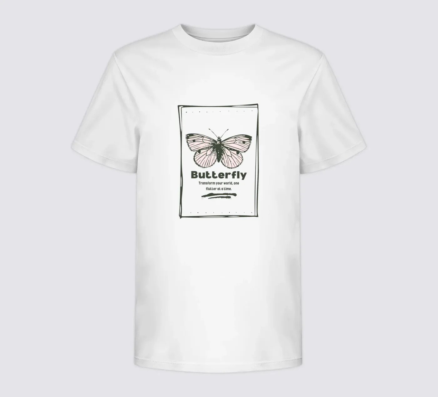 butterfly t-shirt bambini da khoailang