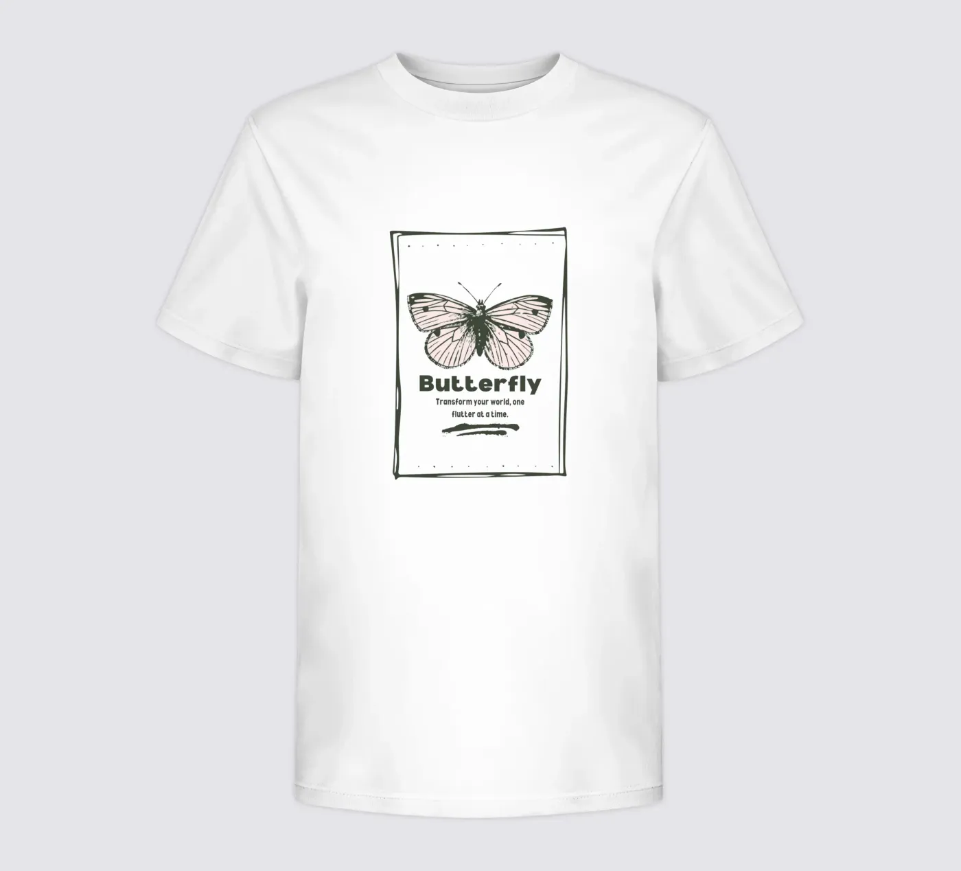 butterfly t-shirt bambini da khoailang