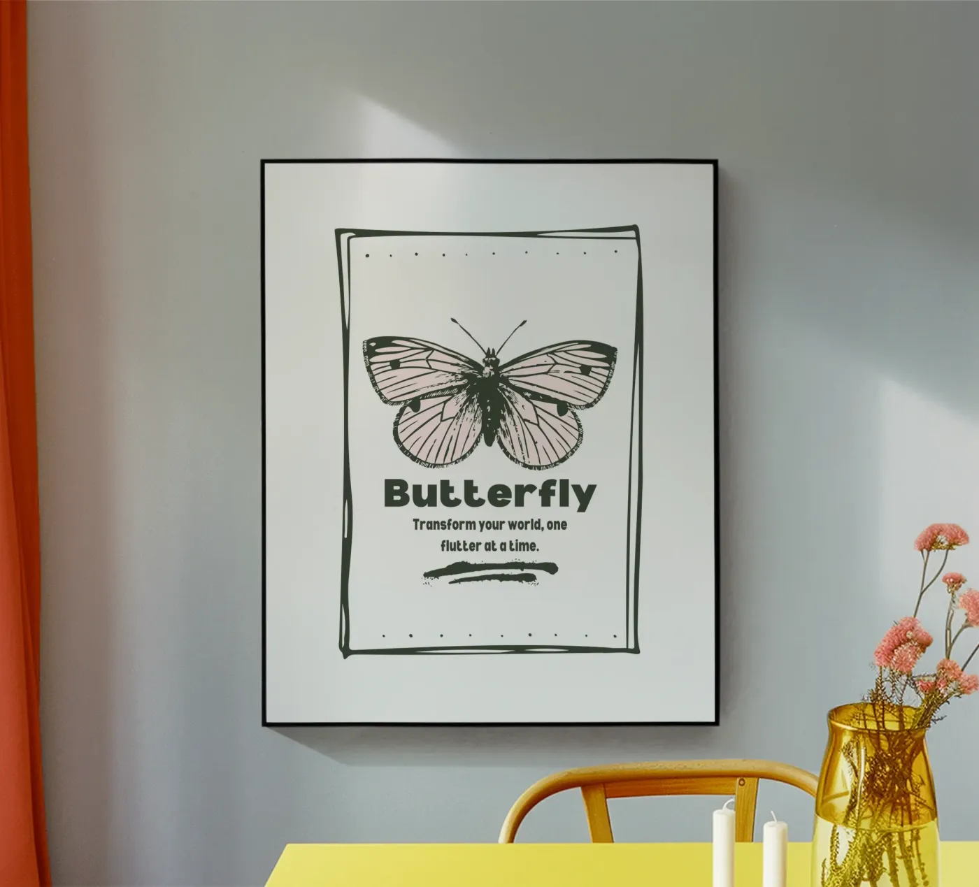 butterfly plexiglass da khoailang