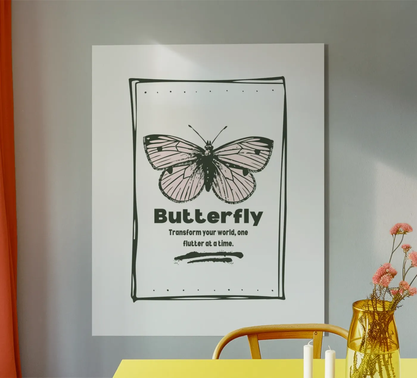 butterfly plexiglass da khoailang