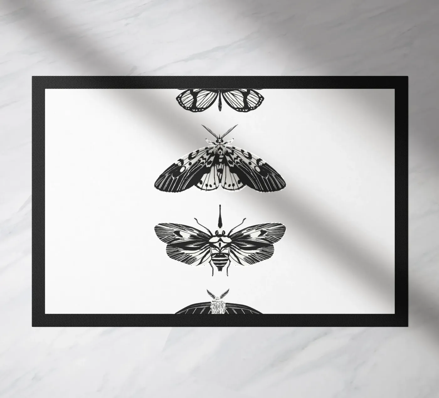 vlinder deurmat van khoailang