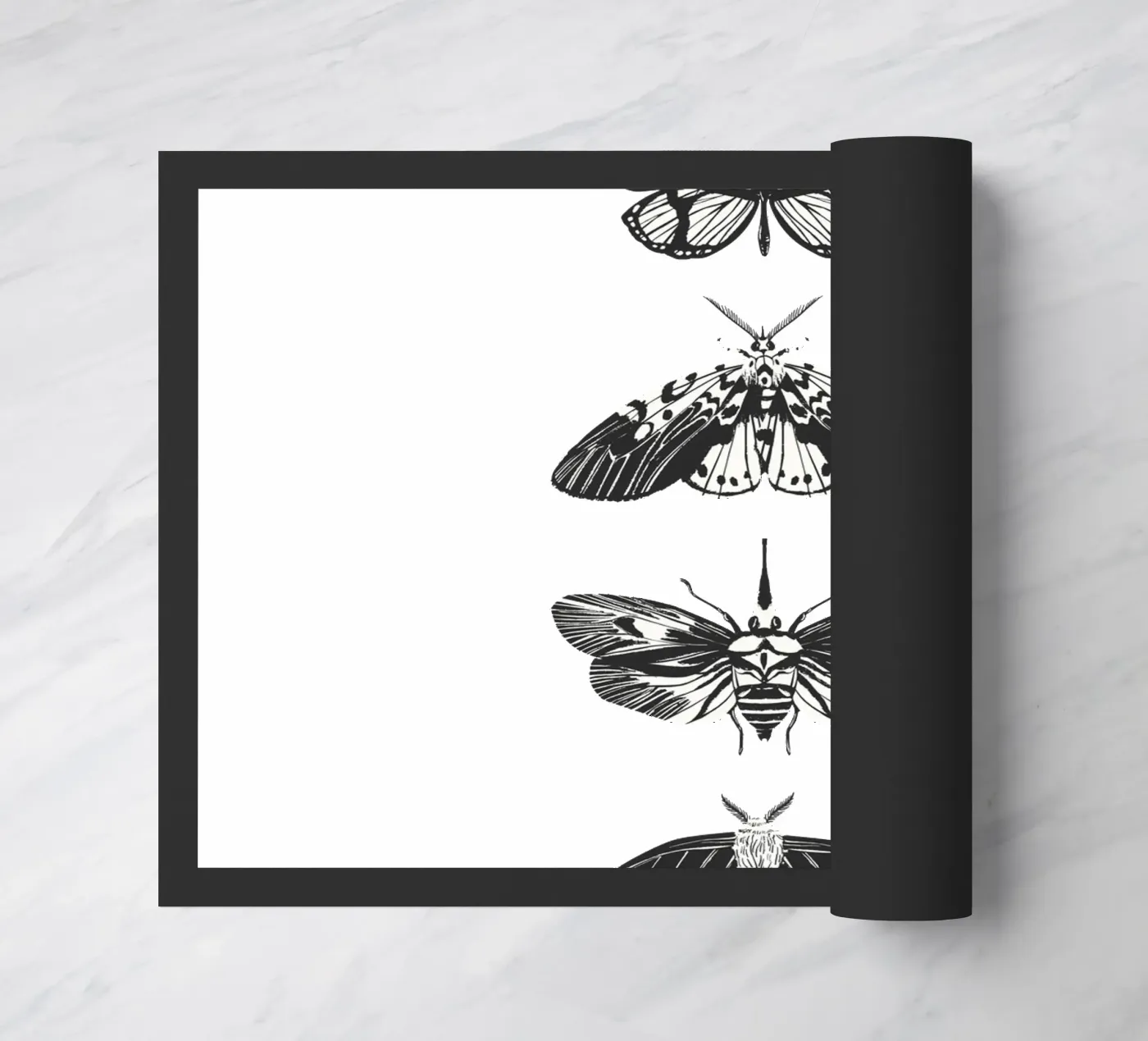 vlinder deurmat van khoailang