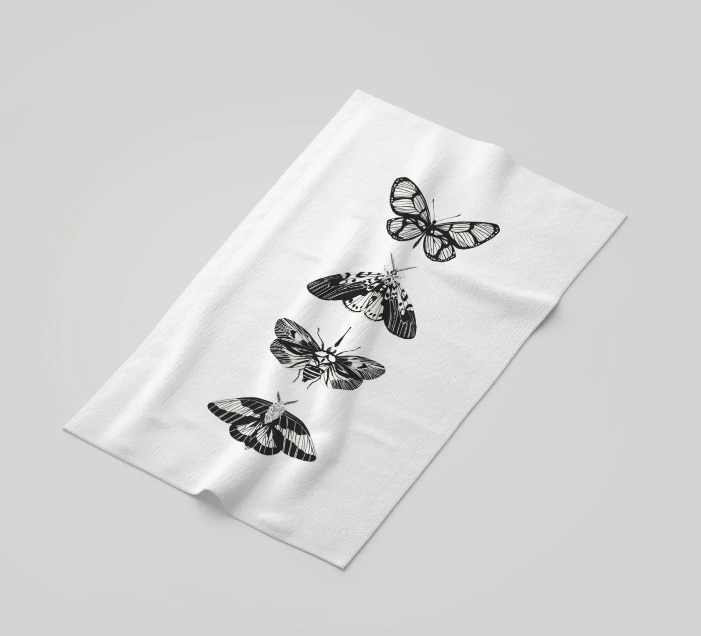 butterfly strandhanddoek van khoailang