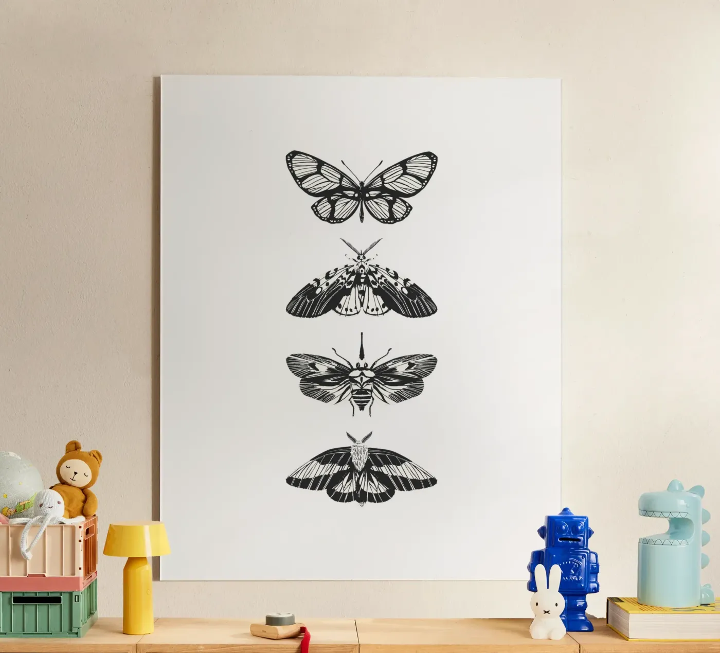 papillon plexiglas de khoailang