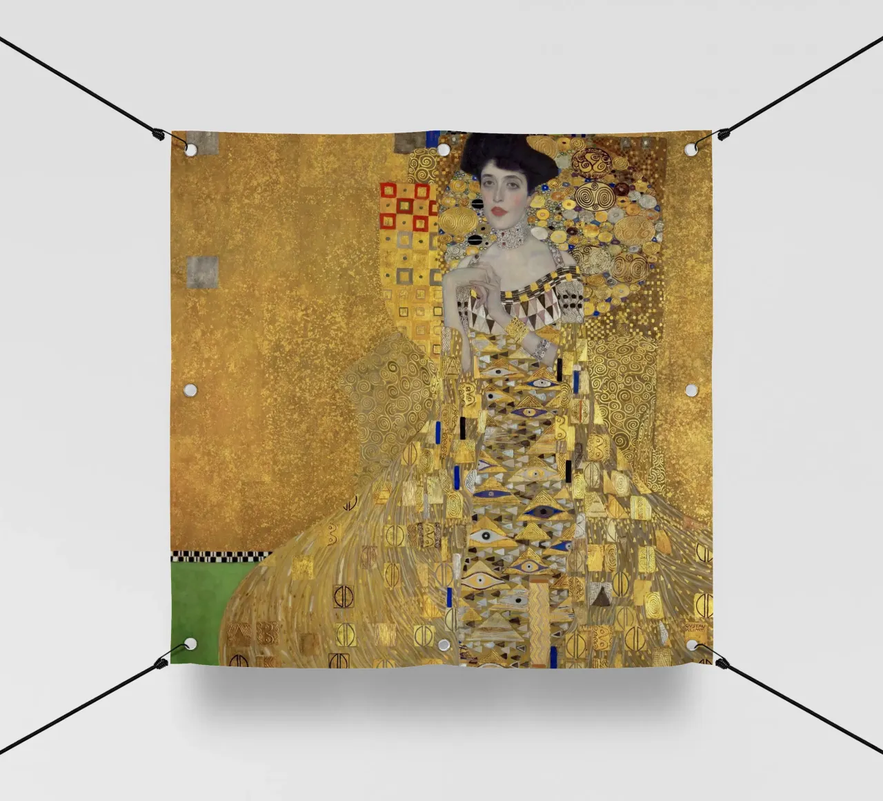 Klimt  Portrait of Adele Bloch-Bauer telo in pvc da Venus Art