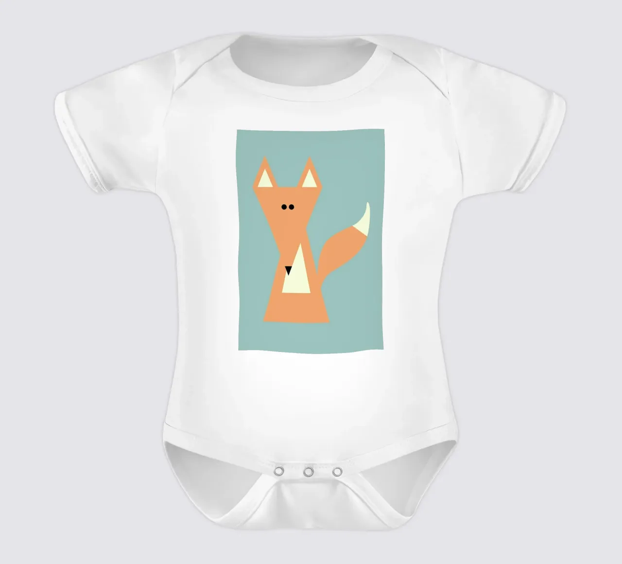Ray the Fox body neonato maniche corte da Marx & Croft