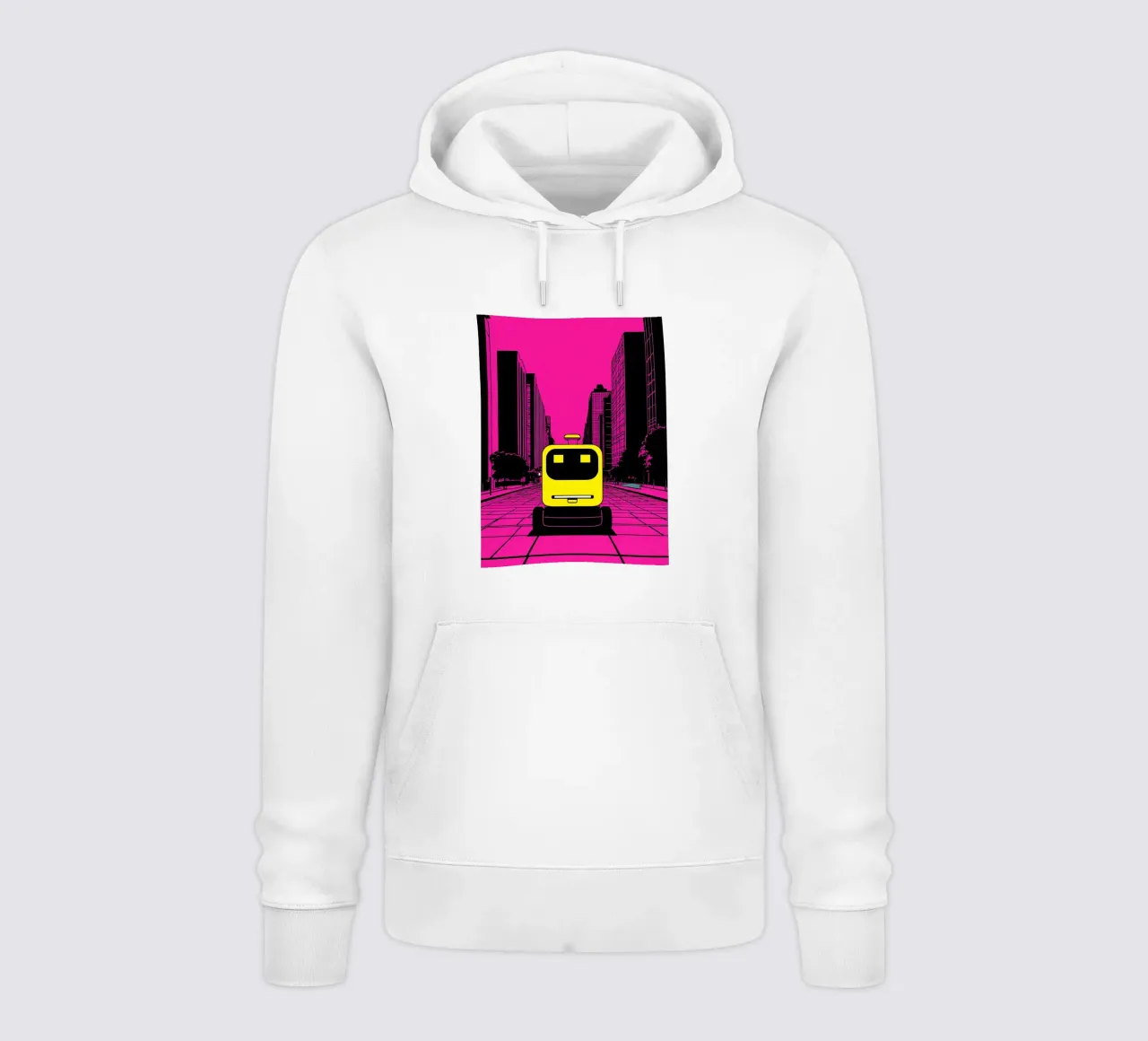 Robot - Pop Art felpa con cappuccio da ColorCrash Gallery