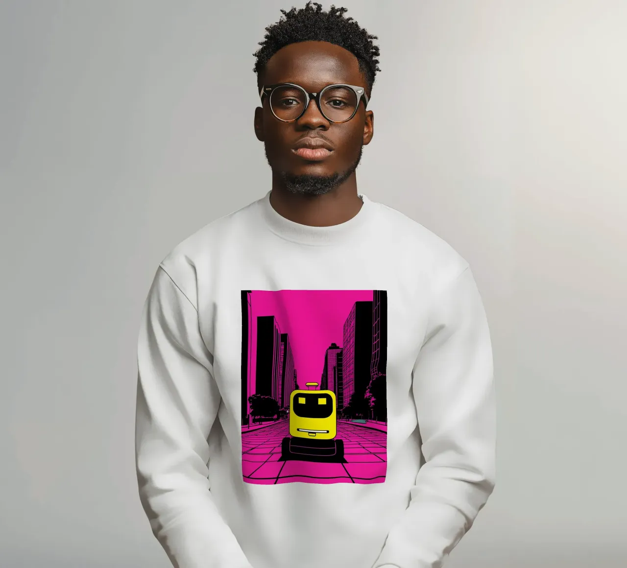 Robot - Pop Art felpa da ColorCrash Gallery