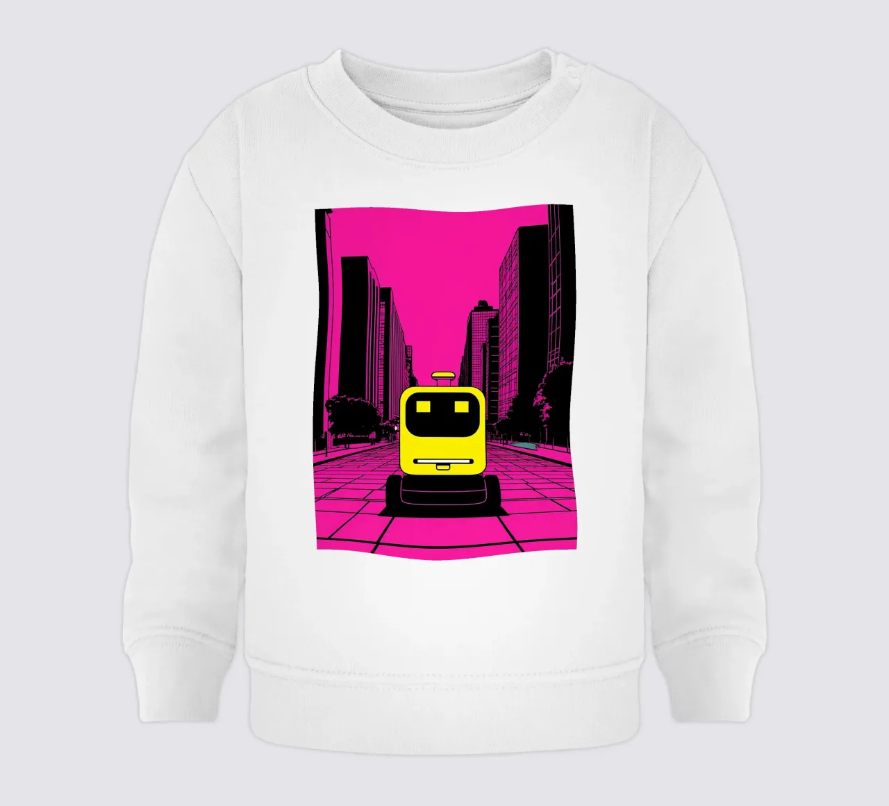 Robot - Pop Art felpa neonato da ColorCrash Gallery