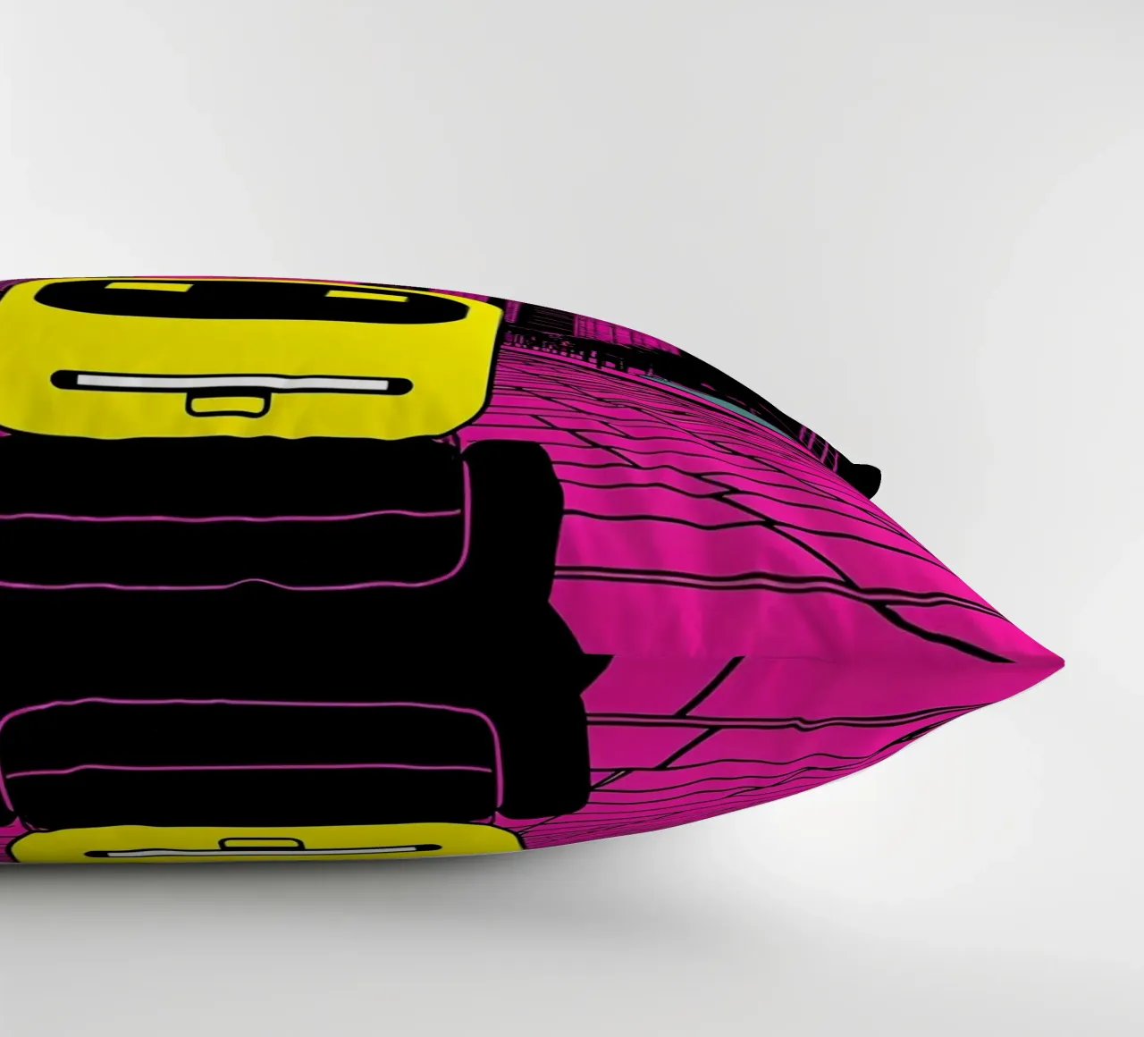 Robot - Pop Art cuscino da ColorCrash Gallery